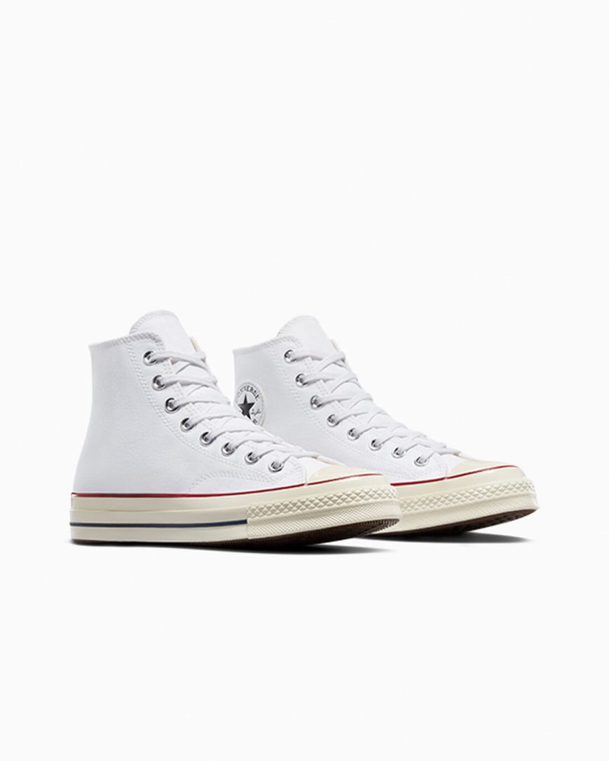 Pánské Boty Vysoké Converse Chuck 70 Vintage Platene Bílé | CZ QE31X49